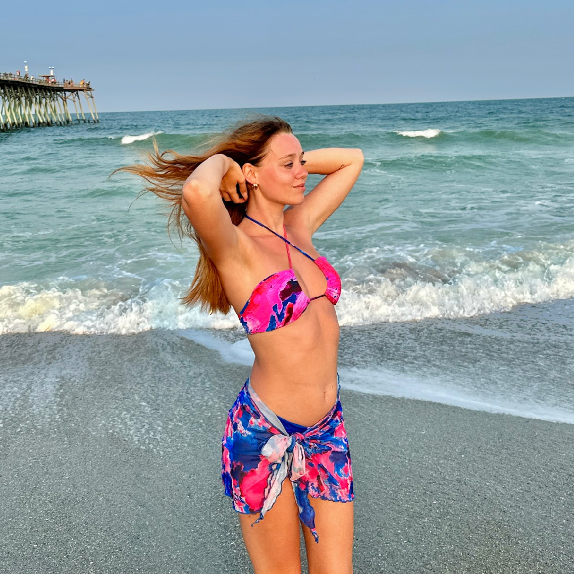 Ibiza Mesh Sarong Skirt
