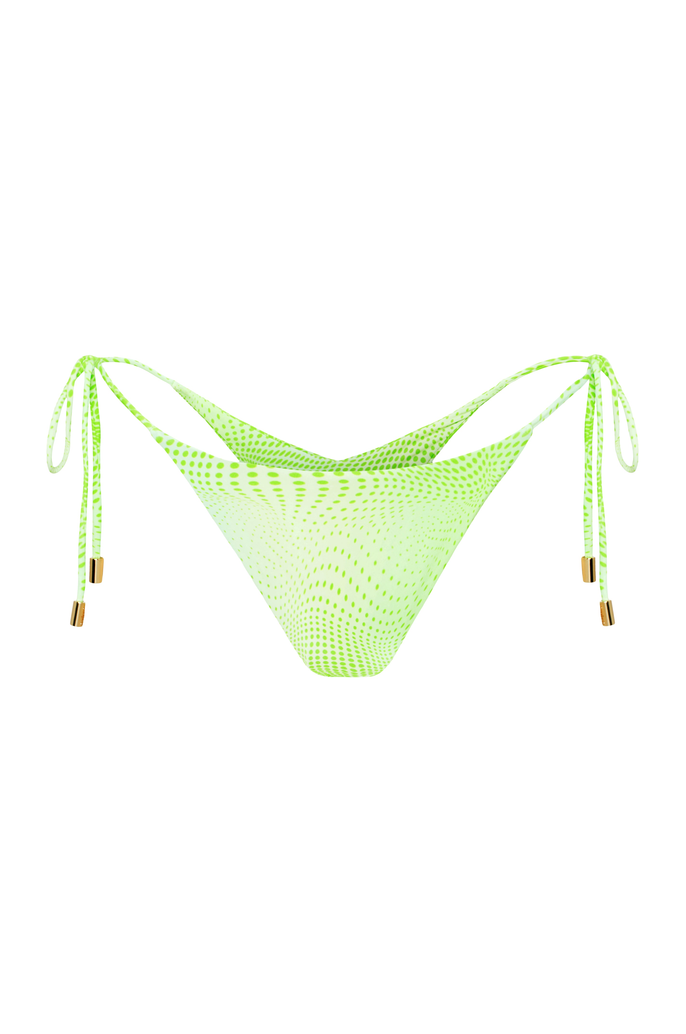 Clover Tie Scrunch Bikini Bottom