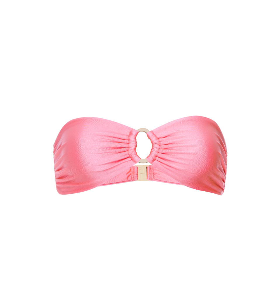 Elsa Strapless Bandeau - Bubblegum