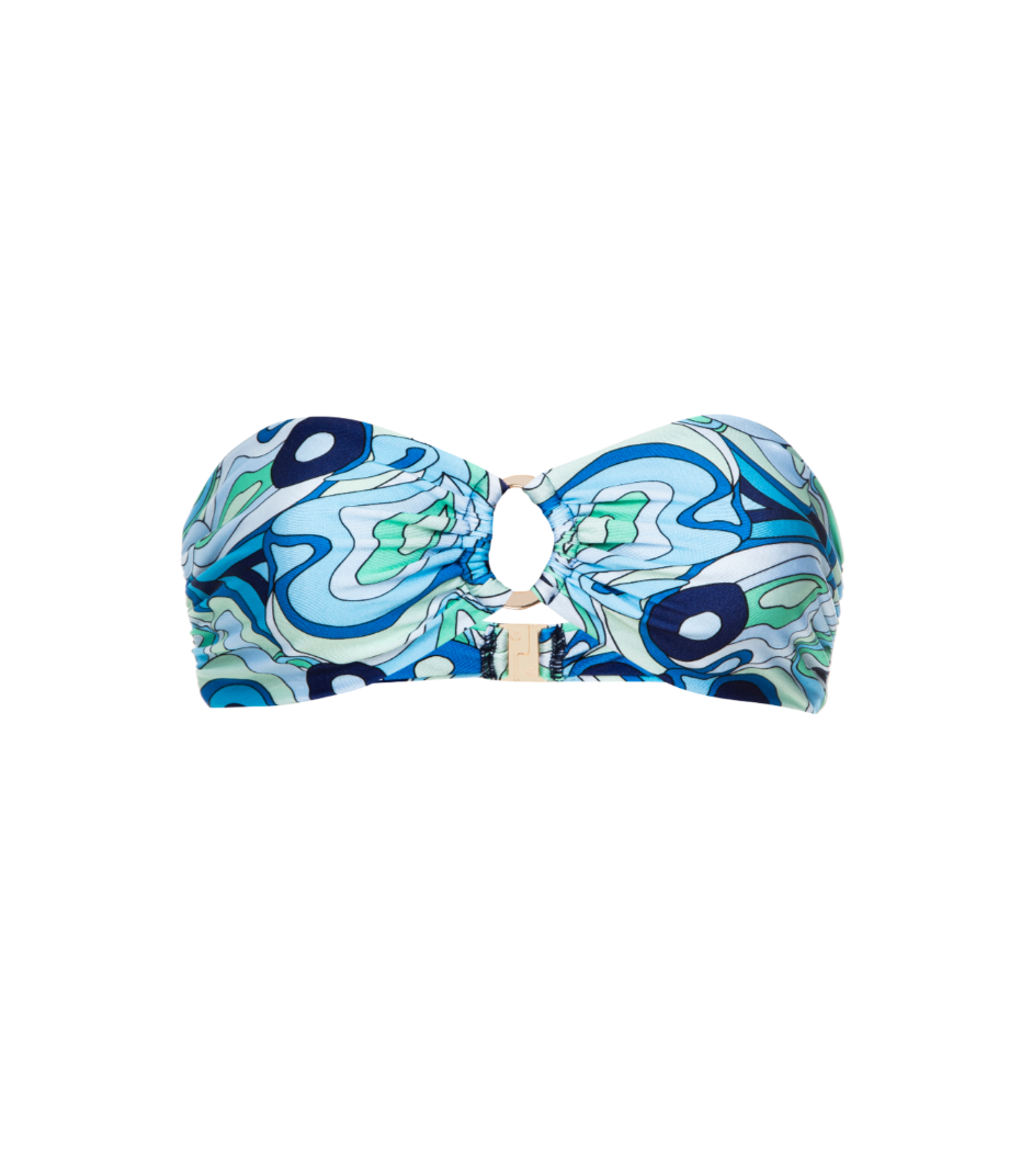 Elsa Strapless Bandeau- Abalone