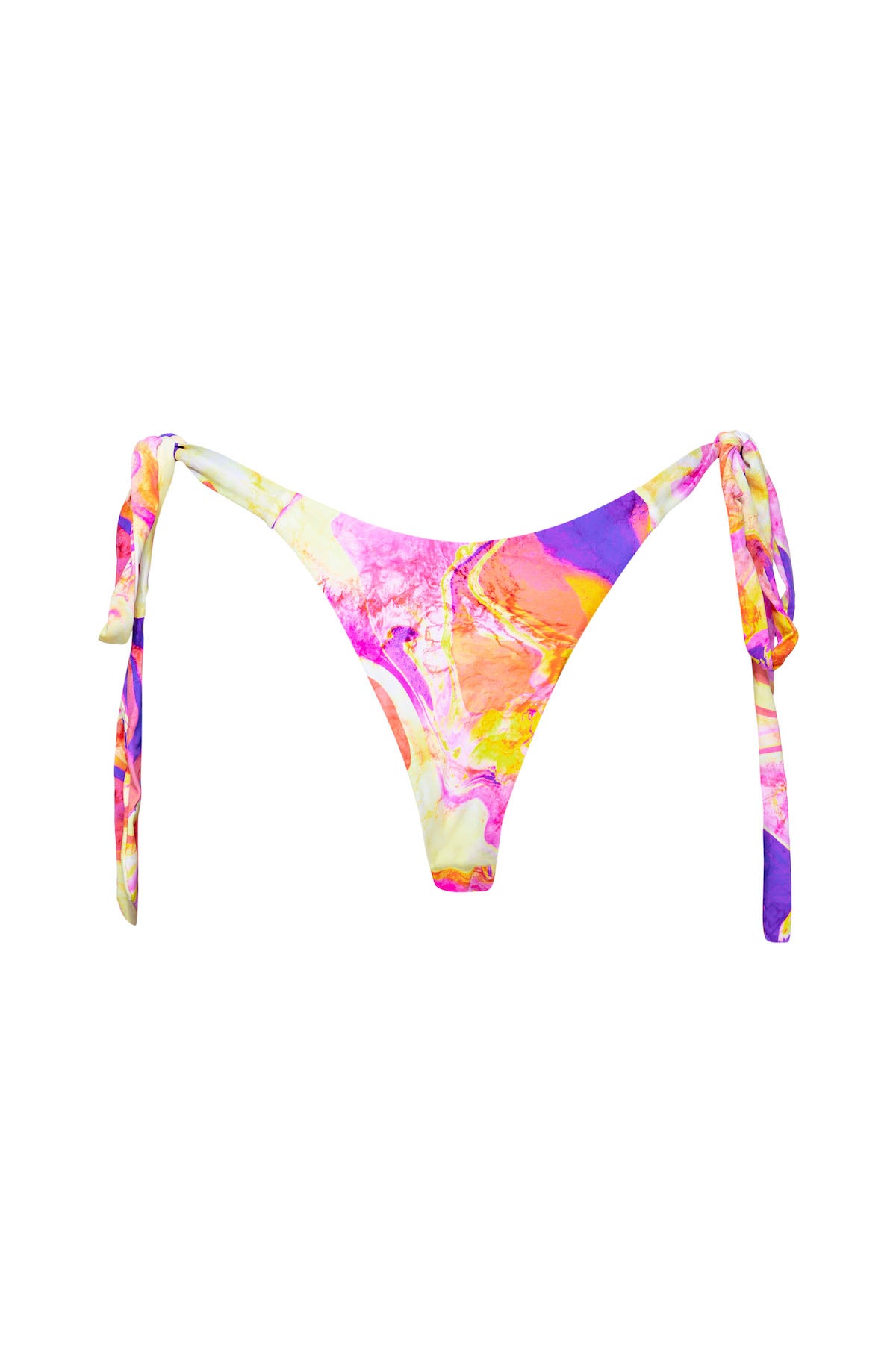 Capri Cheeky Tie Bikini Bottom