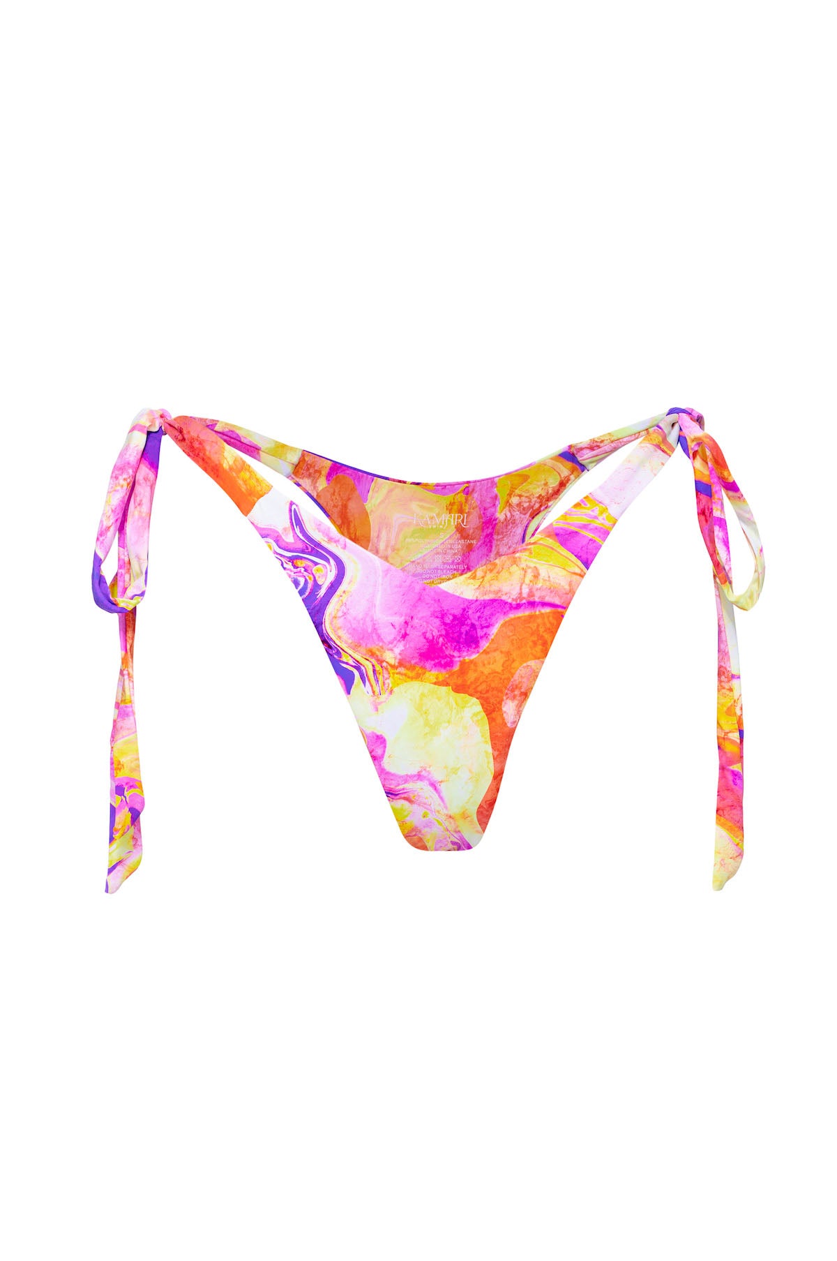 Capri Cheeky Tie Bikini Bottom