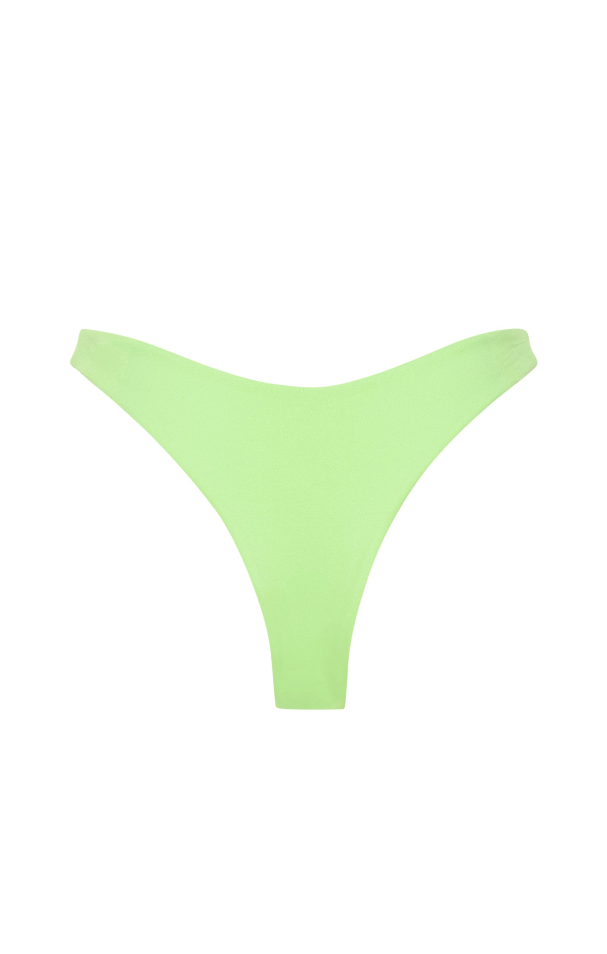 Limon High Cut Thong Bikini Bottoms