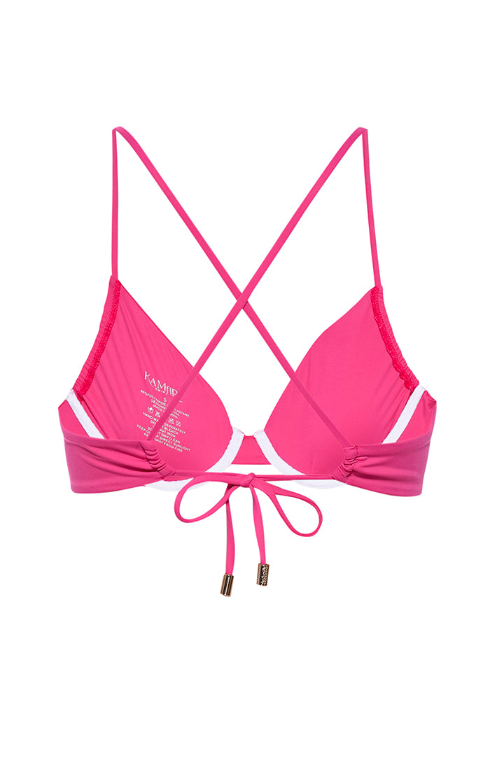 Roze Underwire Bikini Top