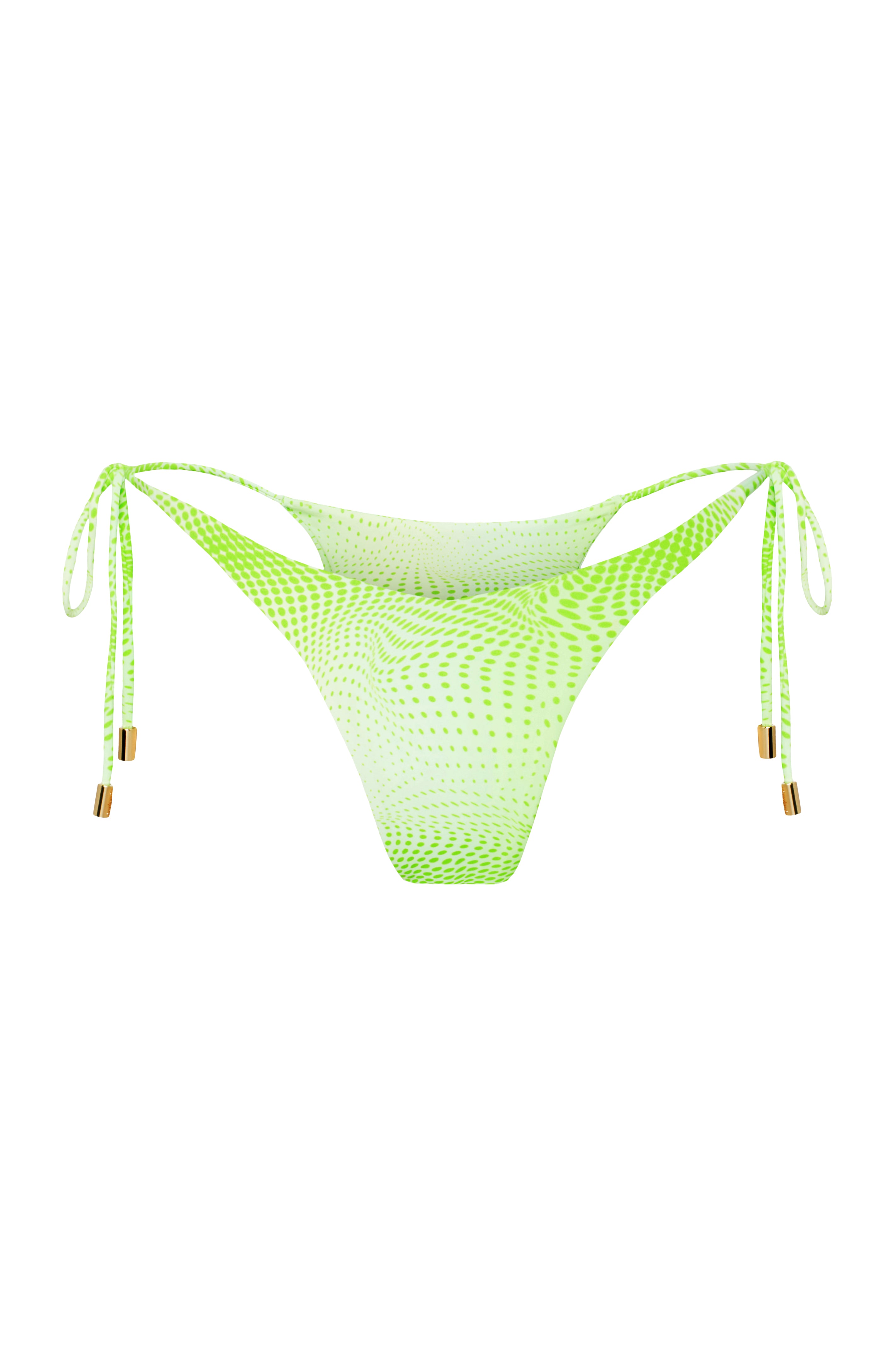 Clover Tie Scrunch Bikini Bottom