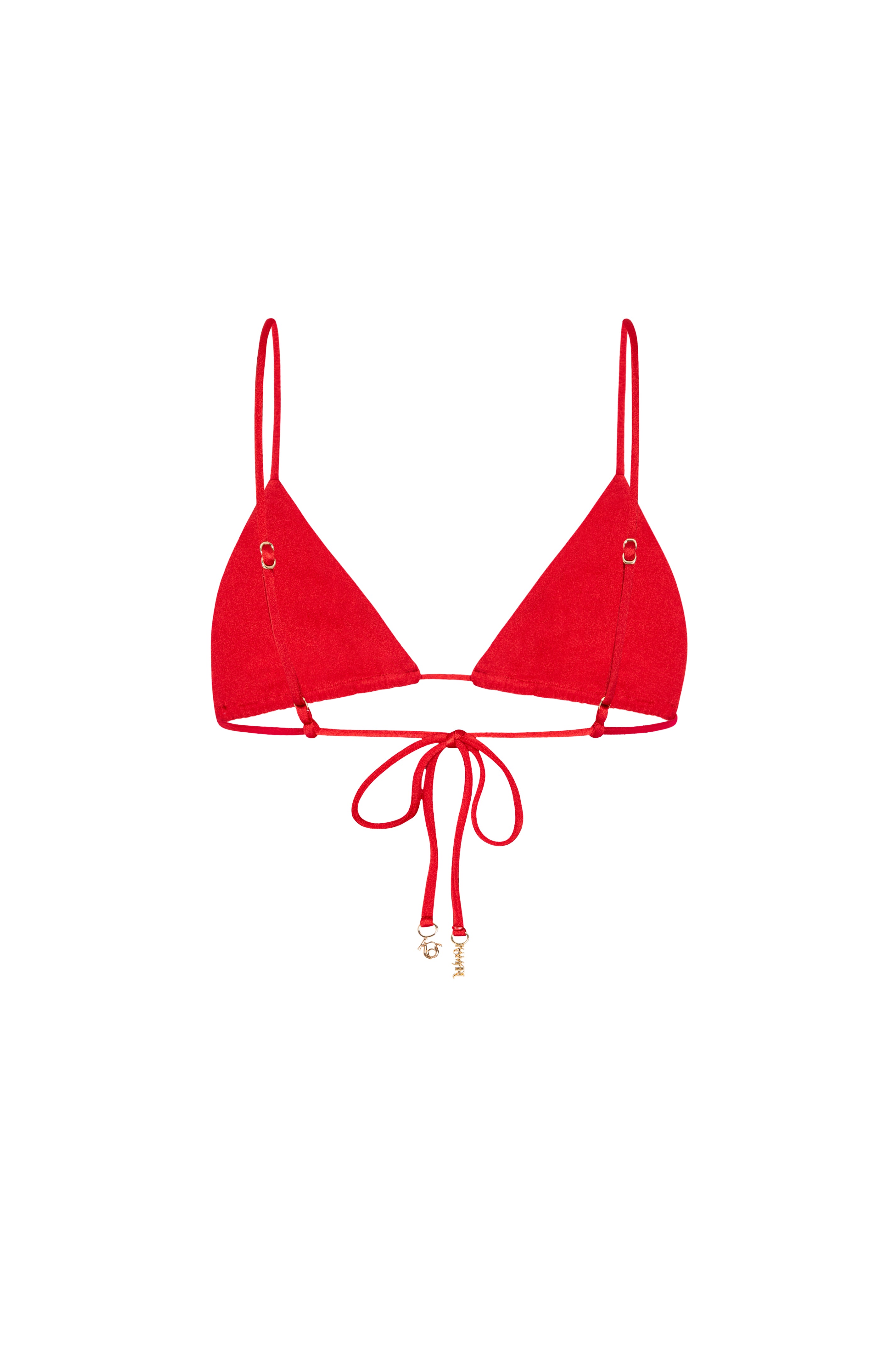Pia Triangle Top - Cherry
