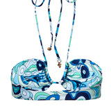 Tessa Bandeau Top- Abalone