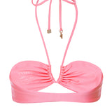Tessa Bandeau Top- Bubblegum