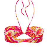 Tessa Bandeau Top- Calico