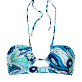 Tessa Bandeau Top- Abalone