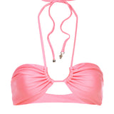 Tessa Bandeau Top- Bubblegum