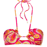 Tessa Bandeau Top- Calico