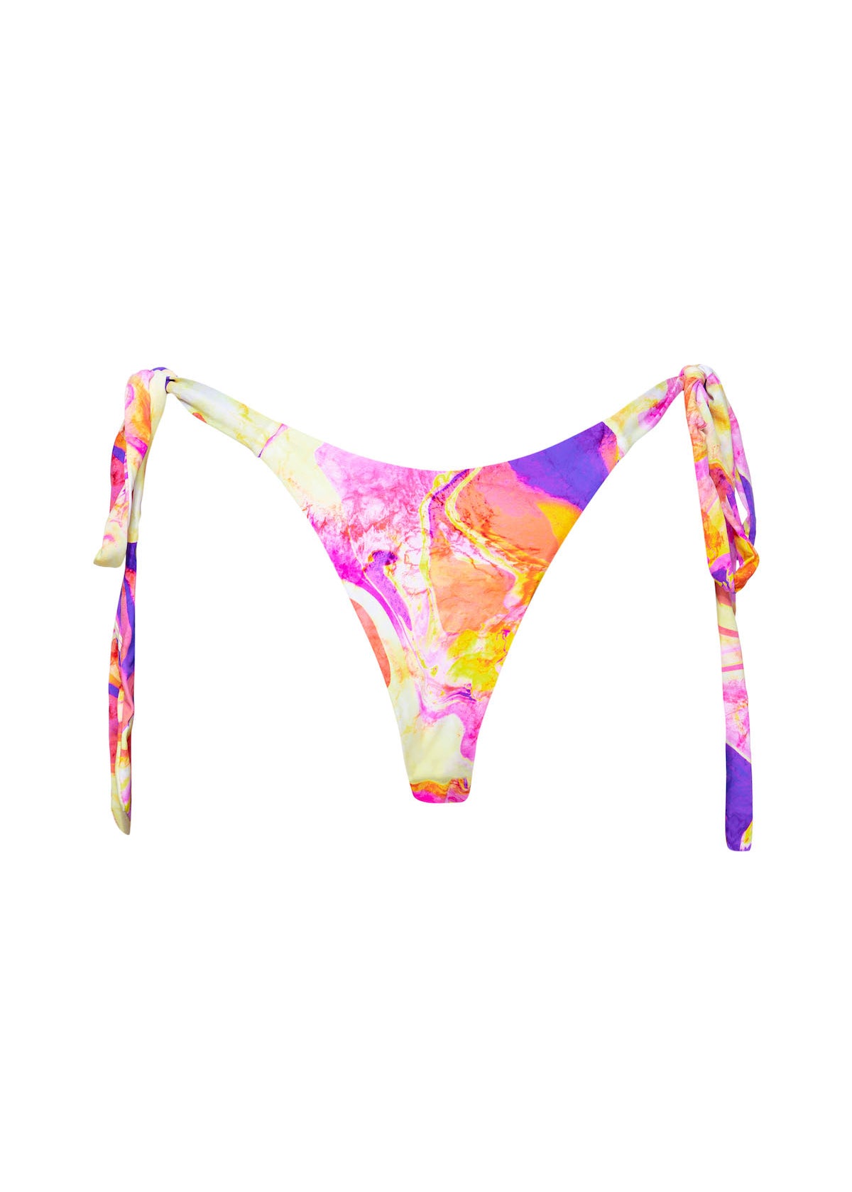 Capri Cheeky Tie Bikini Bottom