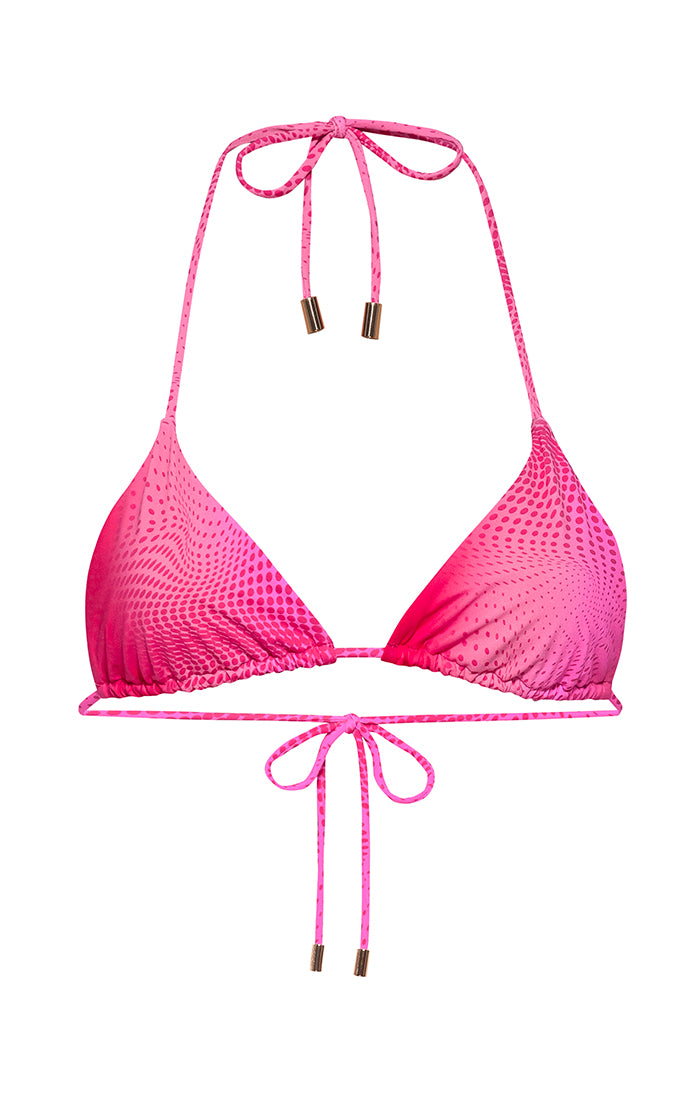 Berry Triangle Bikini Top – Kamari Swim