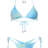 Marin Triangle Bikini Top- Arctic