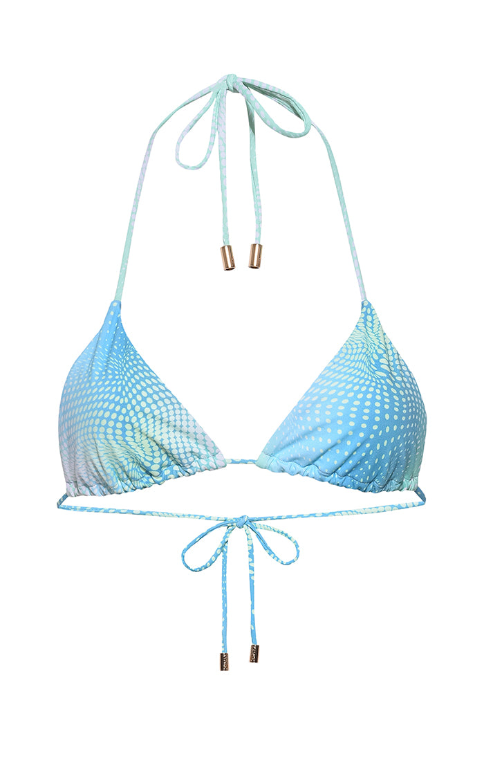 Arctic Triangle Bikini Top