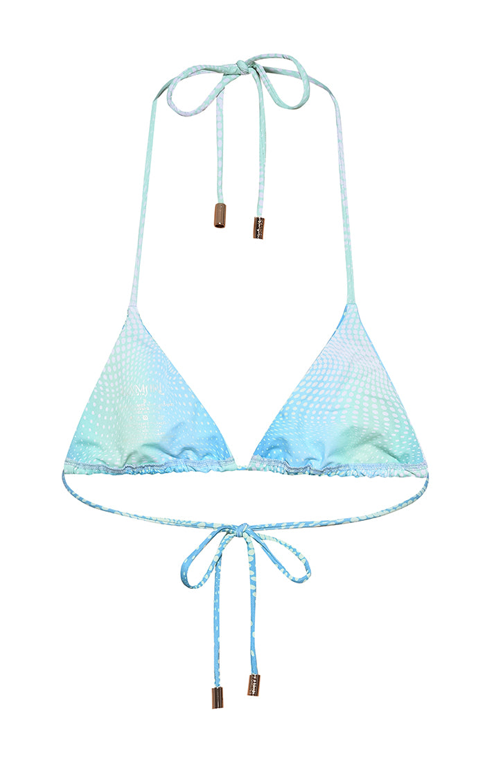 Arctic Triangle Bikini Top