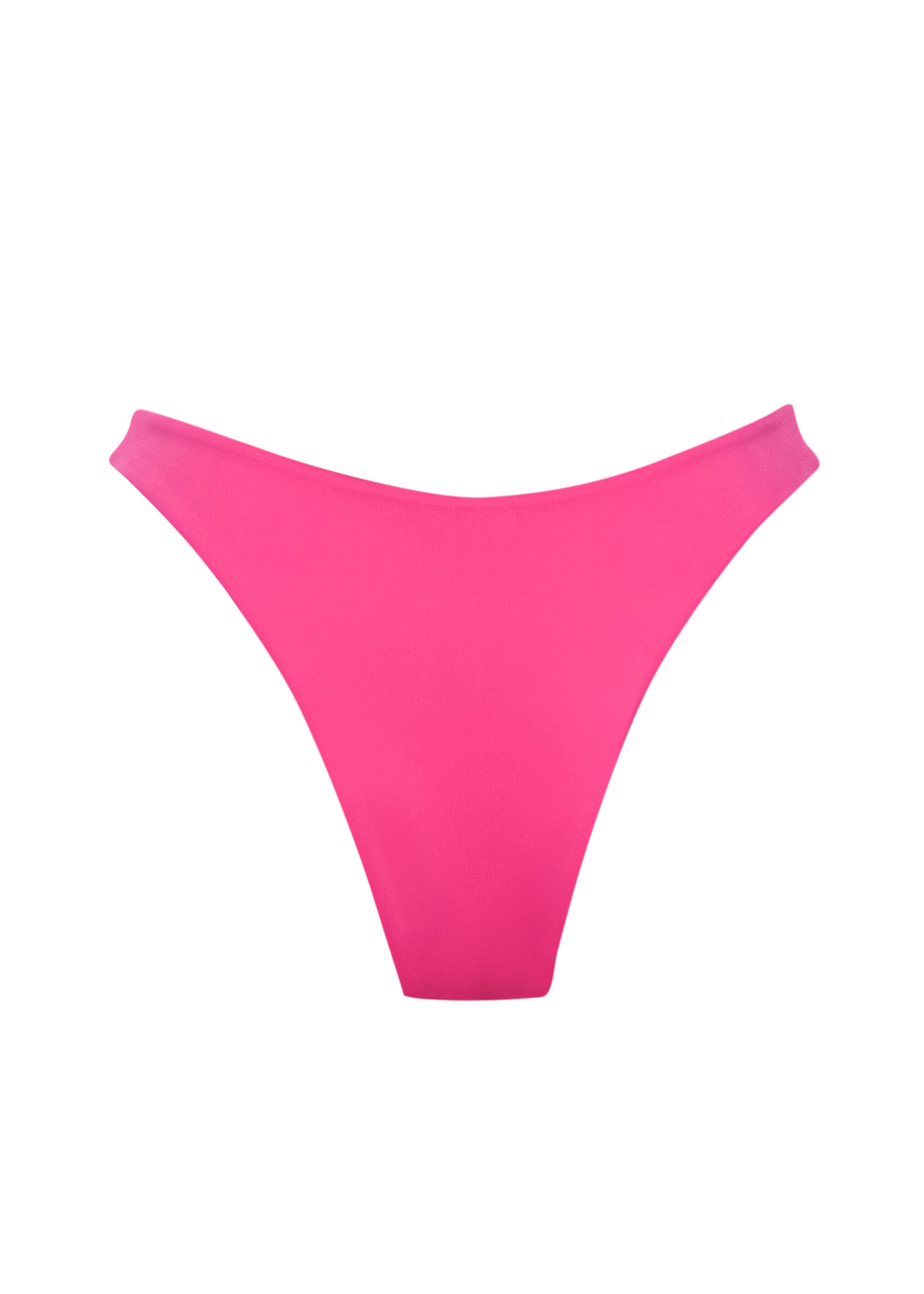 Roze High Waisted Bikini Bottoms