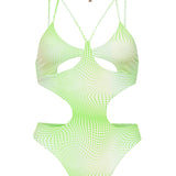 Clover Halter Neck One Piece