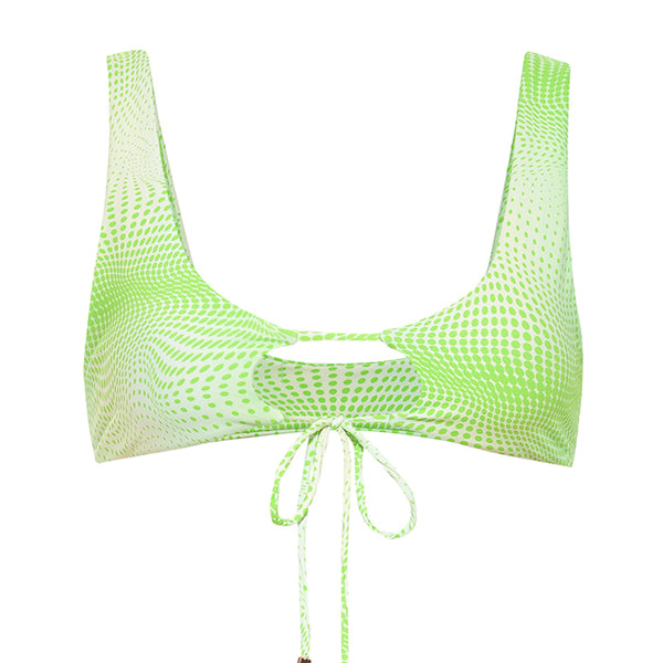 Clover Cutout Bikini Top – Kamari Swim